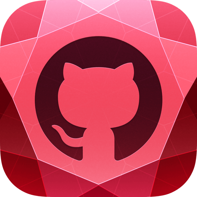 GitHub Ruby app icon