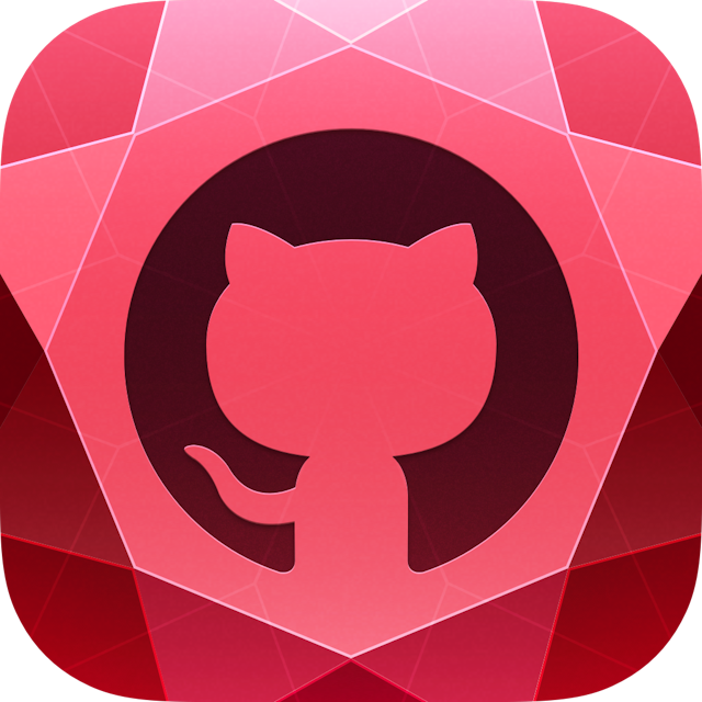GitHub Ruby app icon